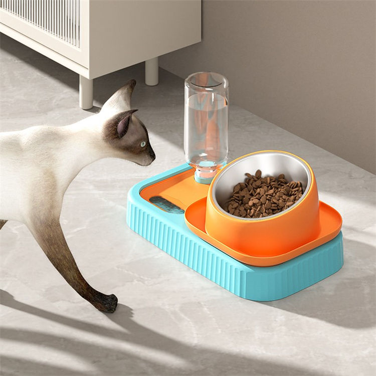 Minimalist 3-in-1 Pet Feeding Bowl