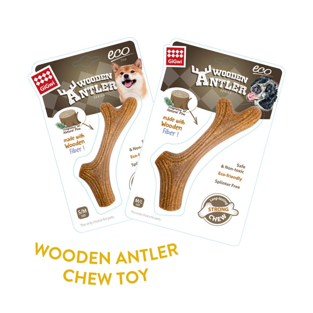 GiGwi Wooden Antler Toy