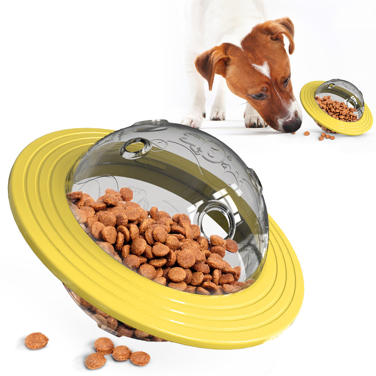 Space Interactive Toy for Treat Storage