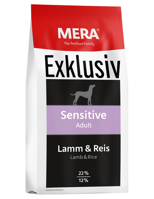 MERA Exklusiv Sensitive Adult Lamb and Rice 15KG